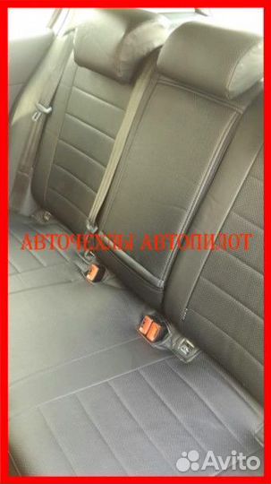 Чехлы Автопилот Volkswagen Golf из экокожи чёрные