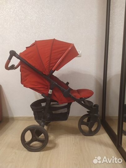 Коляска прогулочная Babyton Trio Red