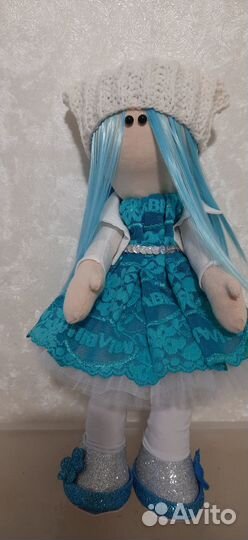 Куклы ручной работы, новогодние олени, гномы