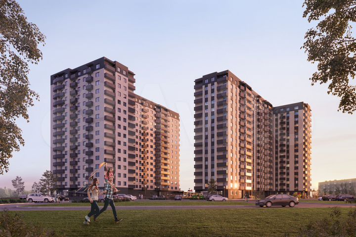 1-к. квартира, 32,5 м², 11/16 эт.