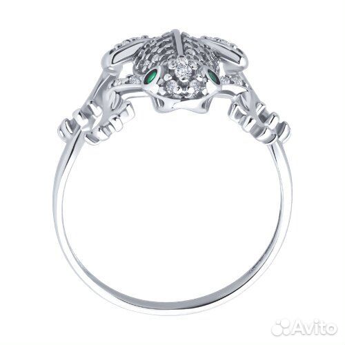 Кольцо sokolov из серебра, 94014423, р.18,5