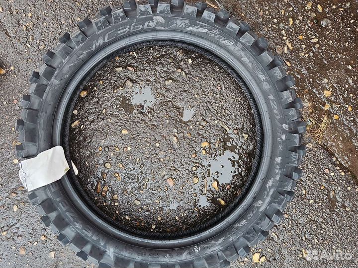 Мотошина 120 80 18 Метзелер 360 мягкие грунты