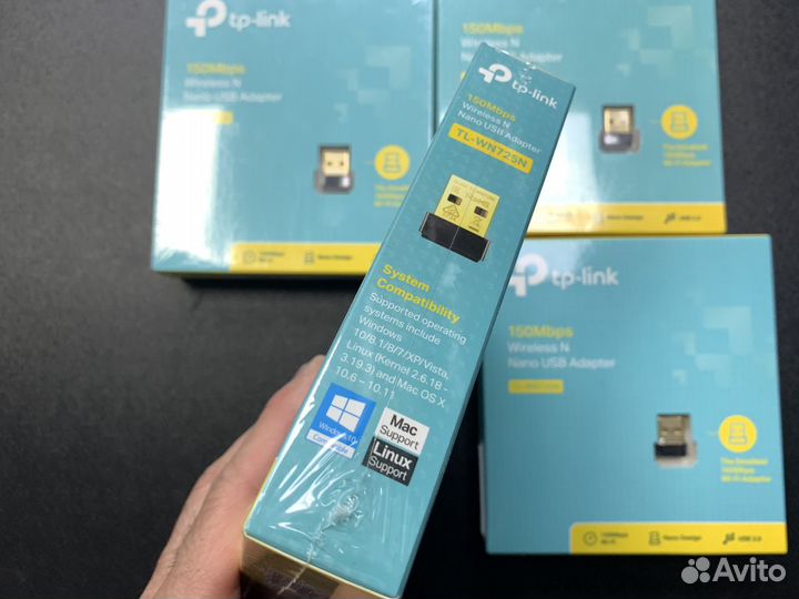 USB WiFi Адаптер Tp-Link TL-WN725N v3.0 (Новый)