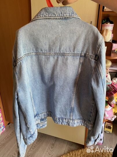 Джинсовая куртка zara для девочки