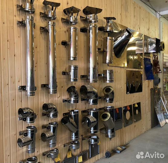 Дымоход из сэндвич-труб