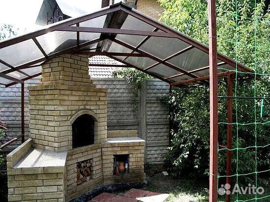 Монтаж заборов навесов