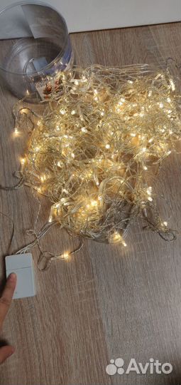 Гирлянда штора 3х2м