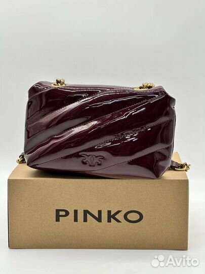 Сумка pinko лакированная