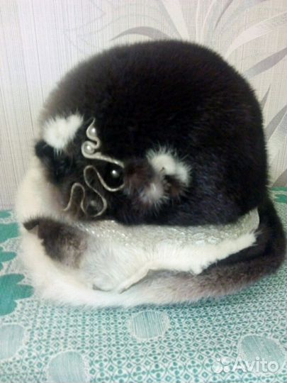 Шапка норковая