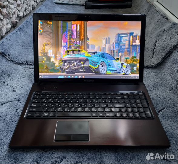 Мощный ноутбук Lenovo i3/12озу/SSD+HDD