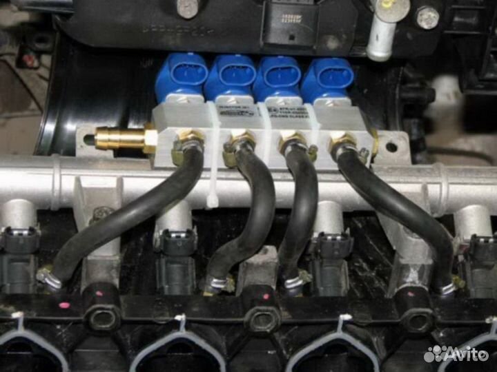 Гбо на Toyota Vitz К-т Гбо №36 Установка Гбо