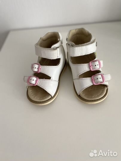 Ортопедические сандали для девочки 21 размер