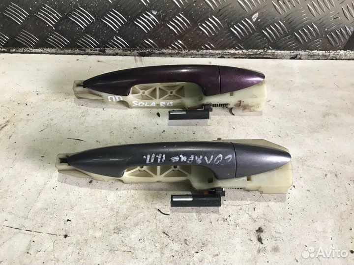 Ручка передняя наружная правая Хендай Солярис