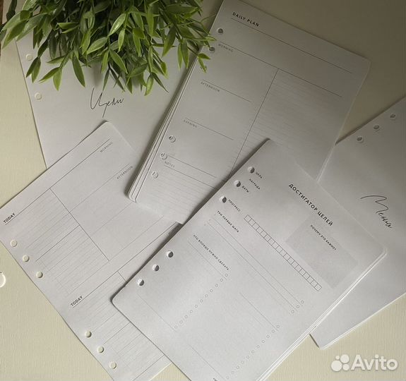 Блокнот ежедневник на кольцах А5