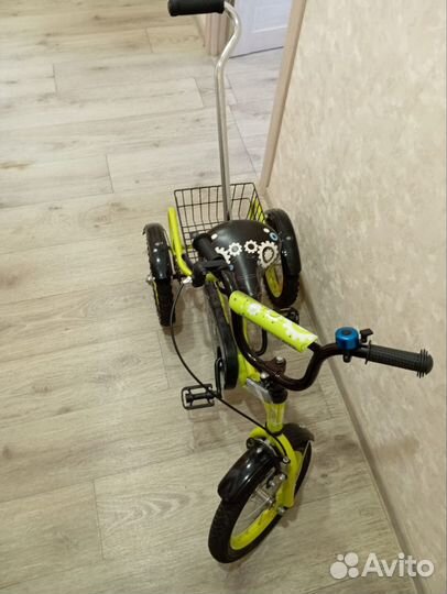 Велосипед детский трёхколёсный rush