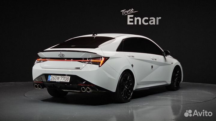 Hyundai Elantra 1.6 AMT, 2022, 20 500 км