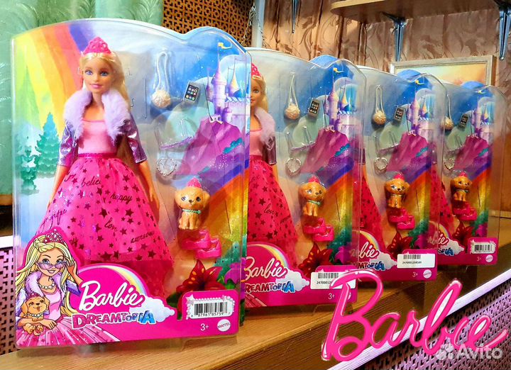 Barbie принцесса Dreamtopia GML75/76 Mattel