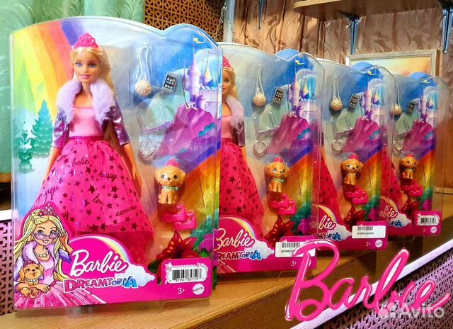 Barbie принцесса Dreamtopia GML75/76 Mattel