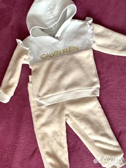 Плюшевый костюм Calvin Klein