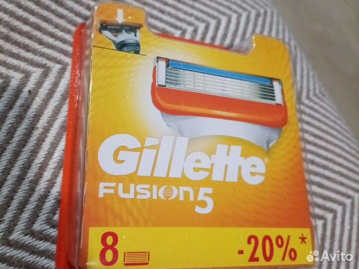 63. Кассеты Gillette fusion 5