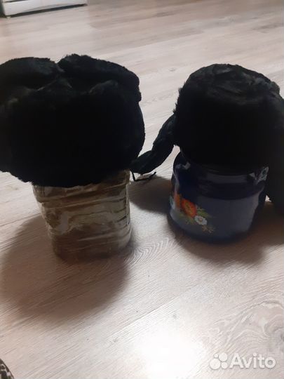 Шапка ушанка мужская