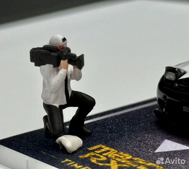 Модель Mazda RX-7 Police Time Micro 1:64