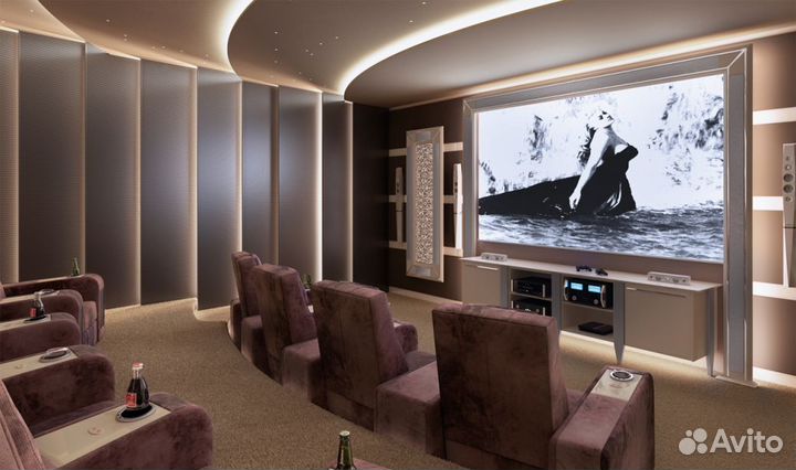 Продажа, монтаж и настройка аудио и видео техники