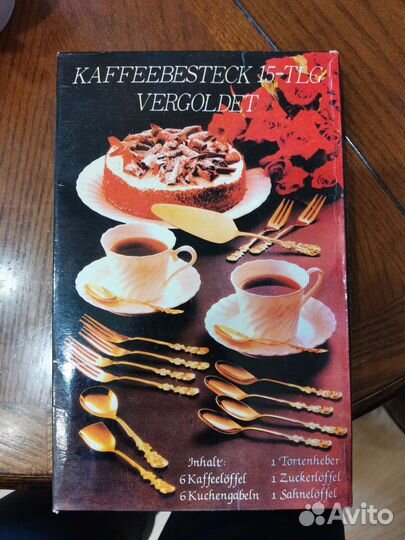 Новый Набор столовых приборов для десерта
