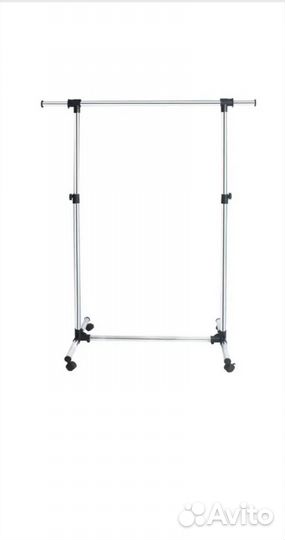Вешалка напольная бу, на колесах