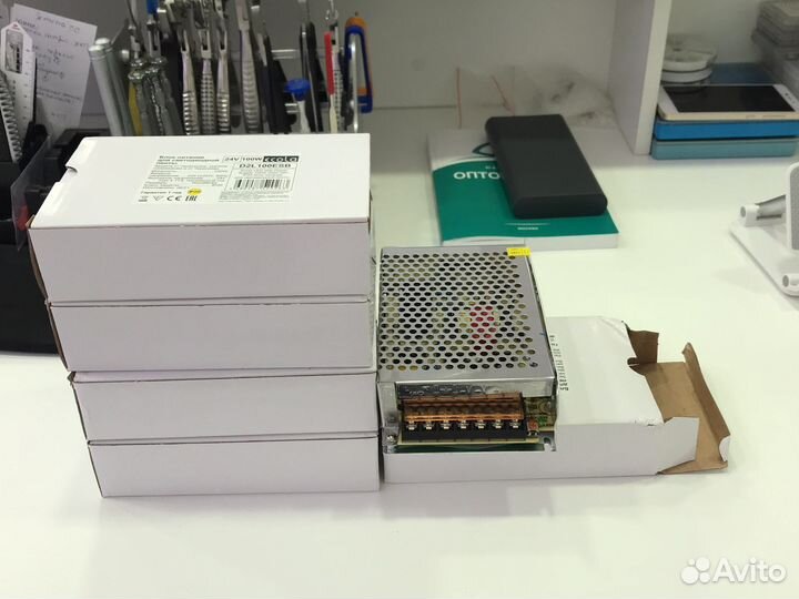 Блок питания для светодиодной ленты 220V24V 100W