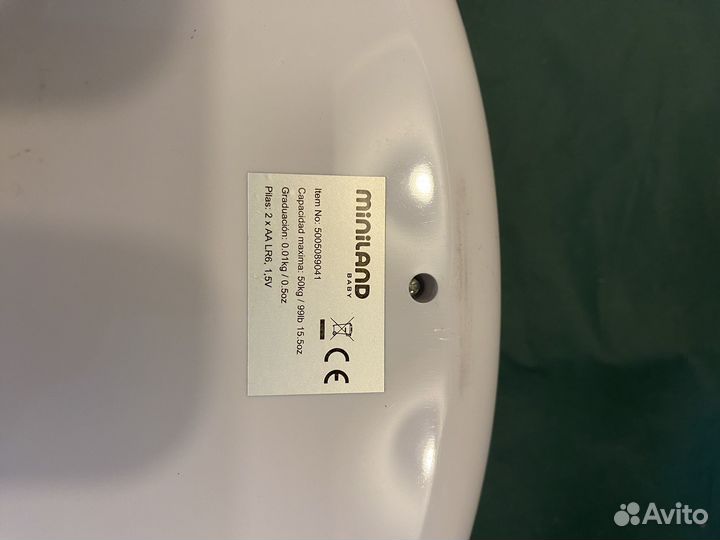 Весы детские miniland scaly up