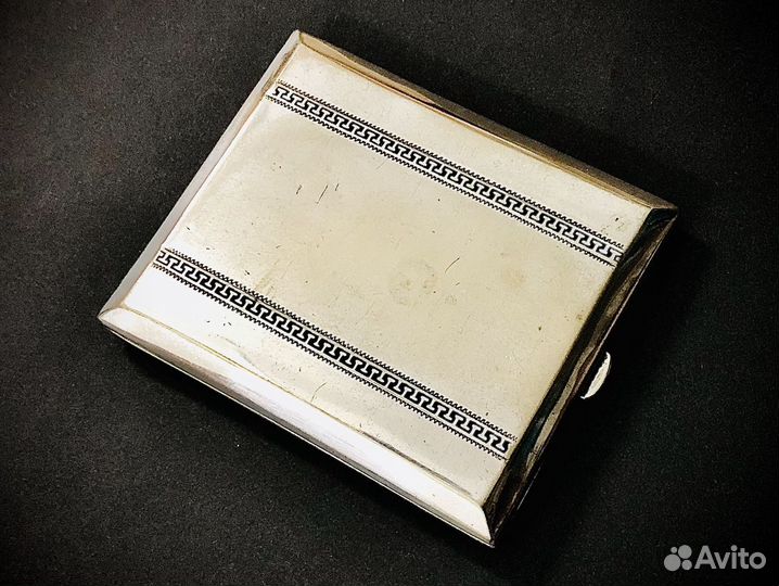 Портсигар alpacca 30-40е годы Германия