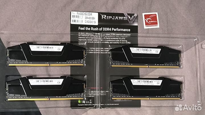 G.skill Ripjaws V Series 32GB (4 x 8GB)