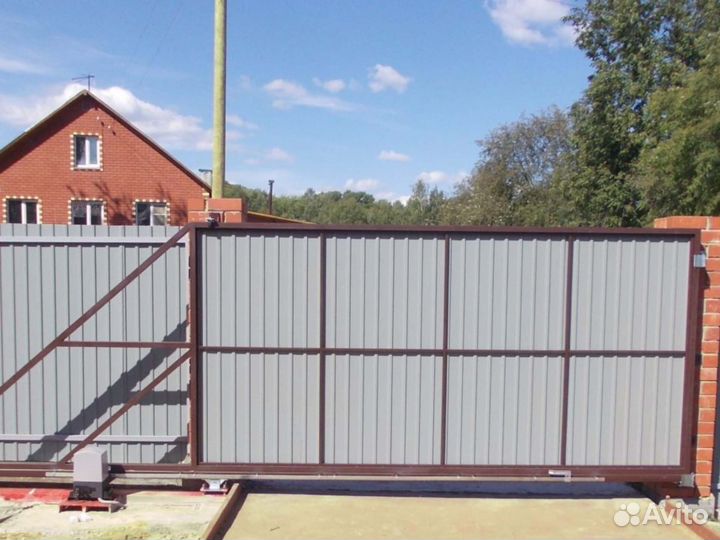 Ворота на заказ 