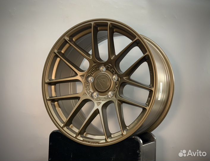 Диски R18 5x108 Matte Bronze