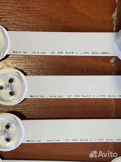 Lg 42ls3400-zc подсветка цена за комплект