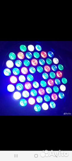 Светомузыка LED Par 54x3 Вт rgbw