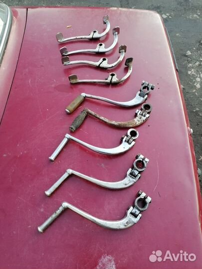 Иж Юпитер, кик стартер, ножка кпп