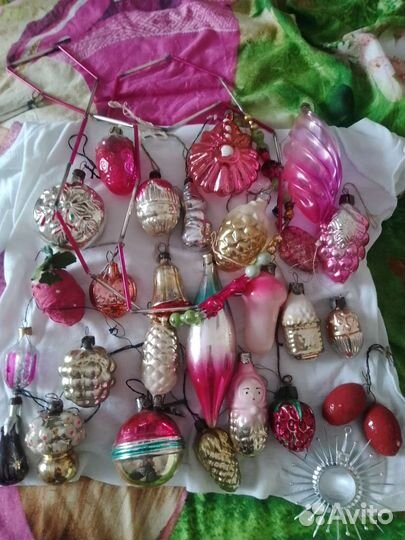 Елочные игрушки СССР