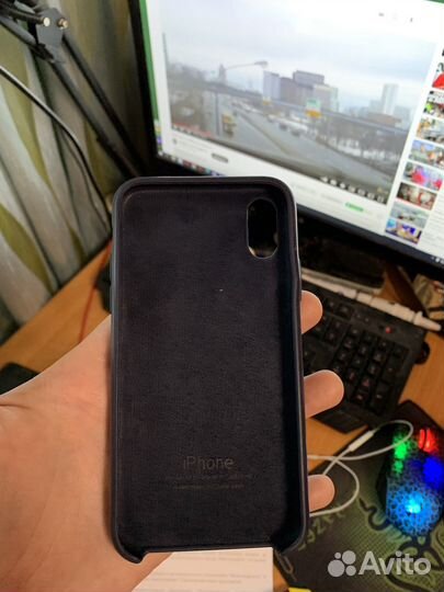 Чехол на apple iPhone XS силикон