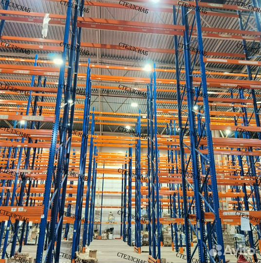 Стеллажи паллетные Микрон б/у лот 1594