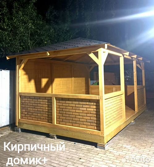 Беседка под ключ