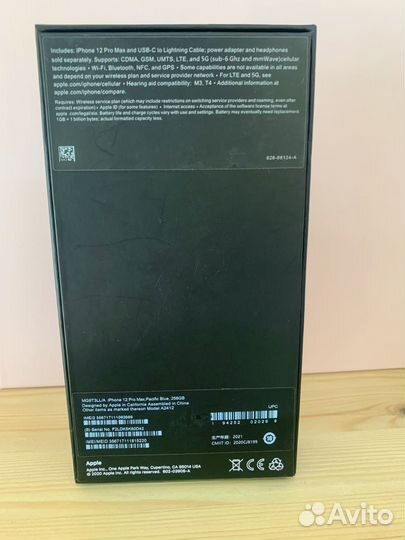 iPhone 12 Pro Max, 256 ГБ