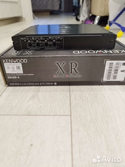 4 канальный усилитель Kenwood XR400-4