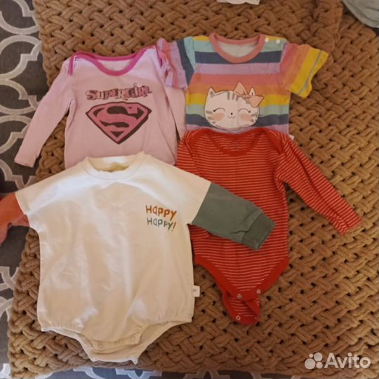 Вещи пакетом для девочки 74 80