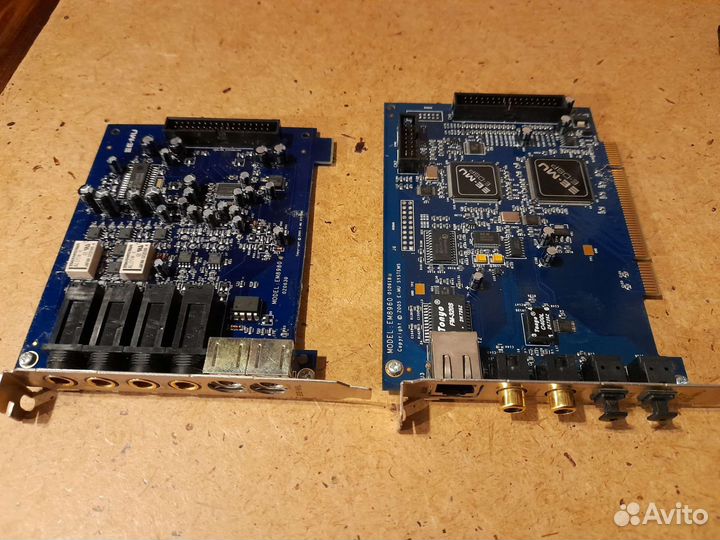 Студийная звуковая карта с DSP проц. на борту