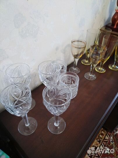 Хрусталь и цветное стекло СССР