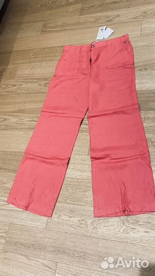 Льняные брюки escada