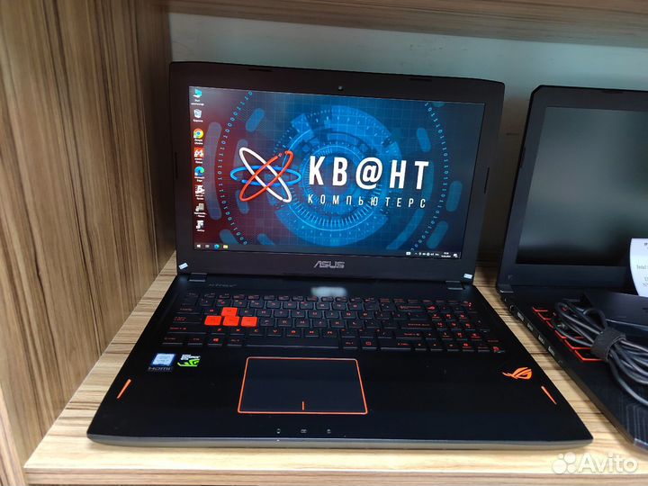 Мощный игровой ноутбук Asus RoG Strix на гарантии