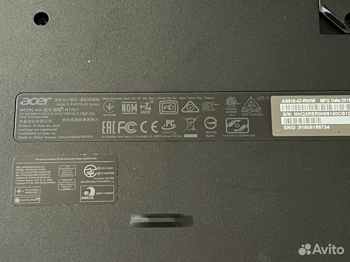 Acer nitro5 an 515 42 series